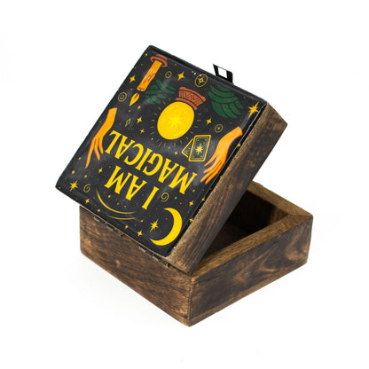 Pequeña caja esmaltada  - Soy mágico
