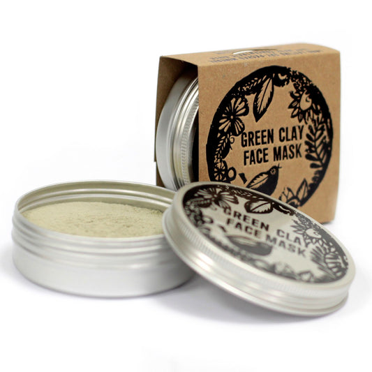 Agnes + Cat Mascarilla facial de arcilla verde - Agnes + Cat Mascarillas faciales de arcilla, 100% Natural Ingredients