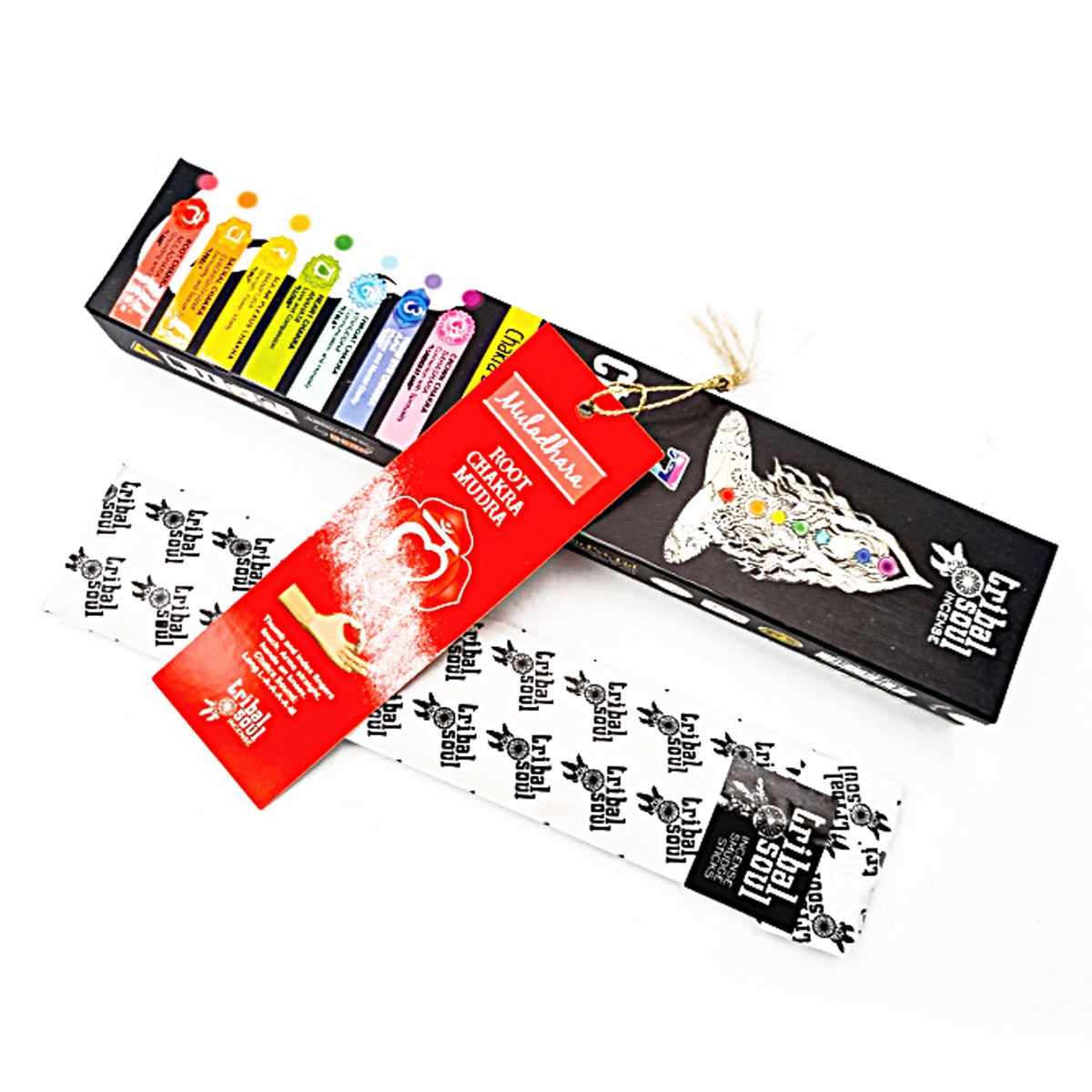 Tribal Soul Incense Sticks - 7 Chakras con mensajes