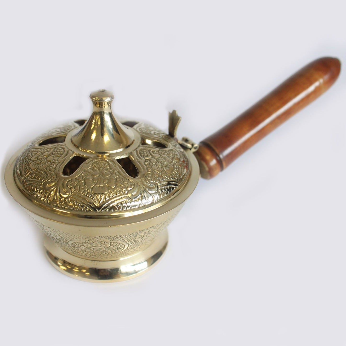 Incensario ornamentado - Quemadores de incienso de latón tradicionales, Artisan Product