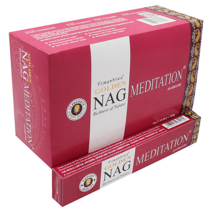 15g Incienso Dorado Nag - Meditación - Incienso Golden