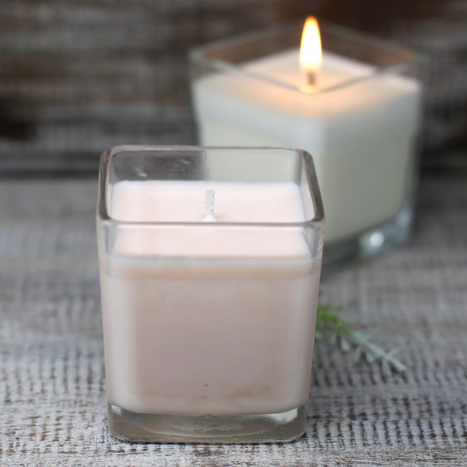 Velas de Soya sin Etiqueta- Peach Smoothie - Velas de cera de soja sin etiqueta