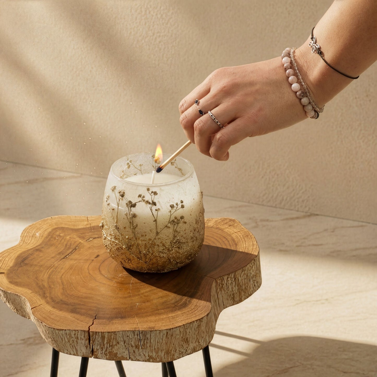 Velas en tarro de vidrio mediano - Wildlight Woods