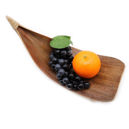Juego de fruteros de hoja de coco - Natural