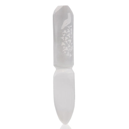 Cuchillo ritual de selenita - Liberación de ataduras