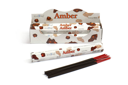Amber  Premium Stamford Incense Sticks - Stamford Premium Incienso