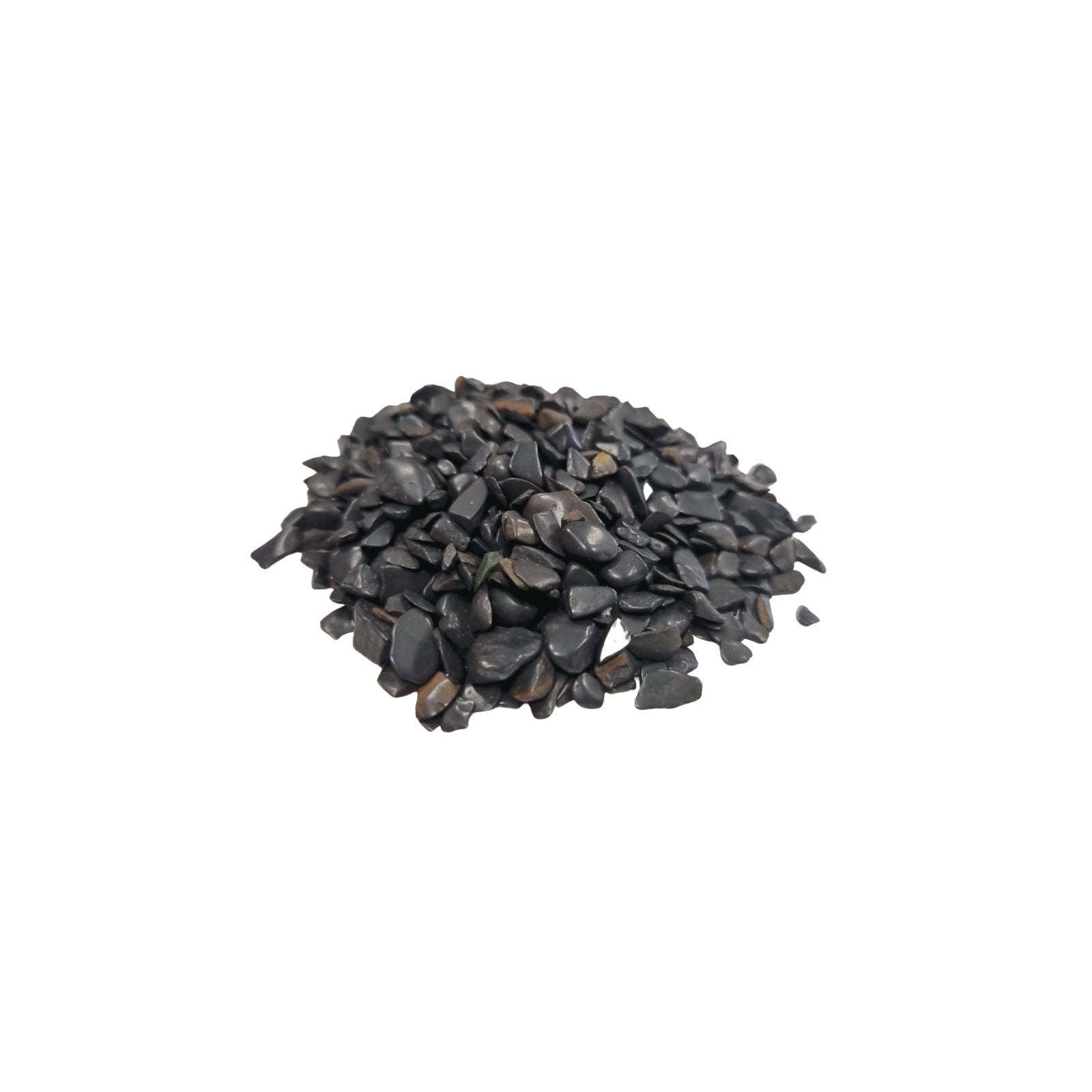 Black Tourmaline Gemstone Chips Bulk - 1KG - Gemas mixtas