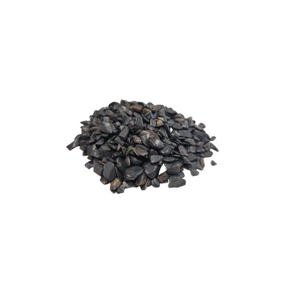Black Tourmaline Gemstone Chips Bulk - 1KG - Gemas mixtas