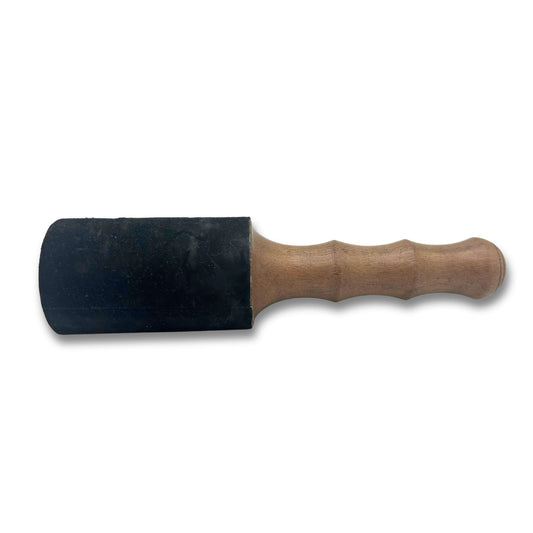 Palo de Madera - 18x4 cm - Asa Doble Curvada para Cuenco Tibetano - Palos y Cojines para Artículos Tibetanos