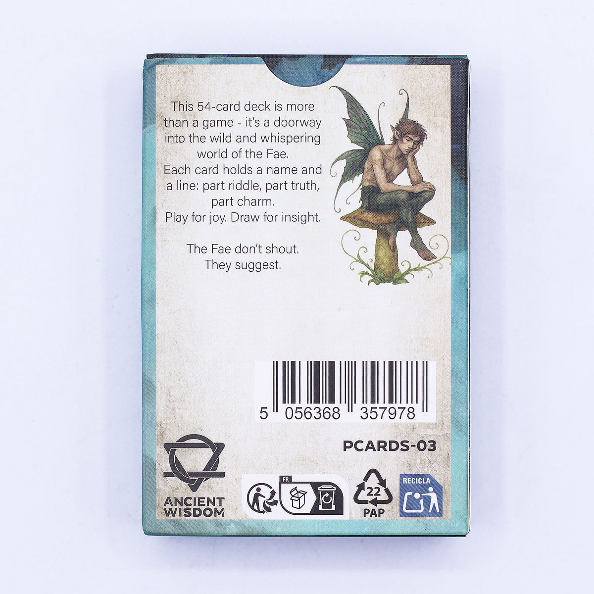 Reino de las Hadas: Cartas para jugar y de oráculo – Tema de hadas