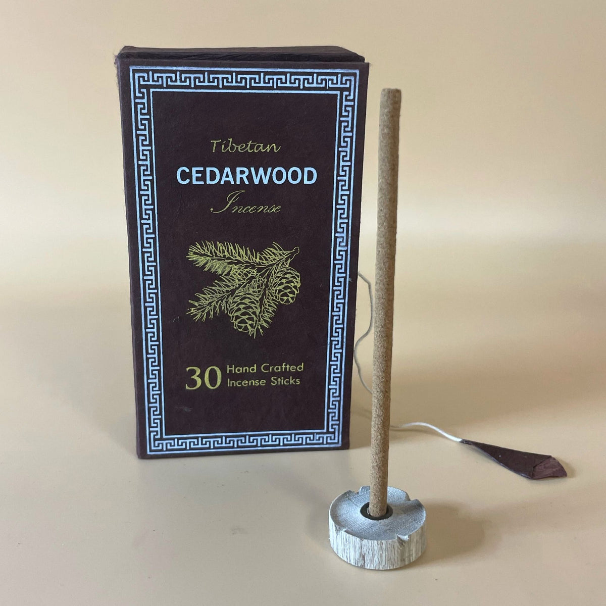 Set de regalo de incienso Himalayan Sugandhit Dhoop - Madera de cedro - Set de regalo de incienso Himalaya Sughandit Dhoop