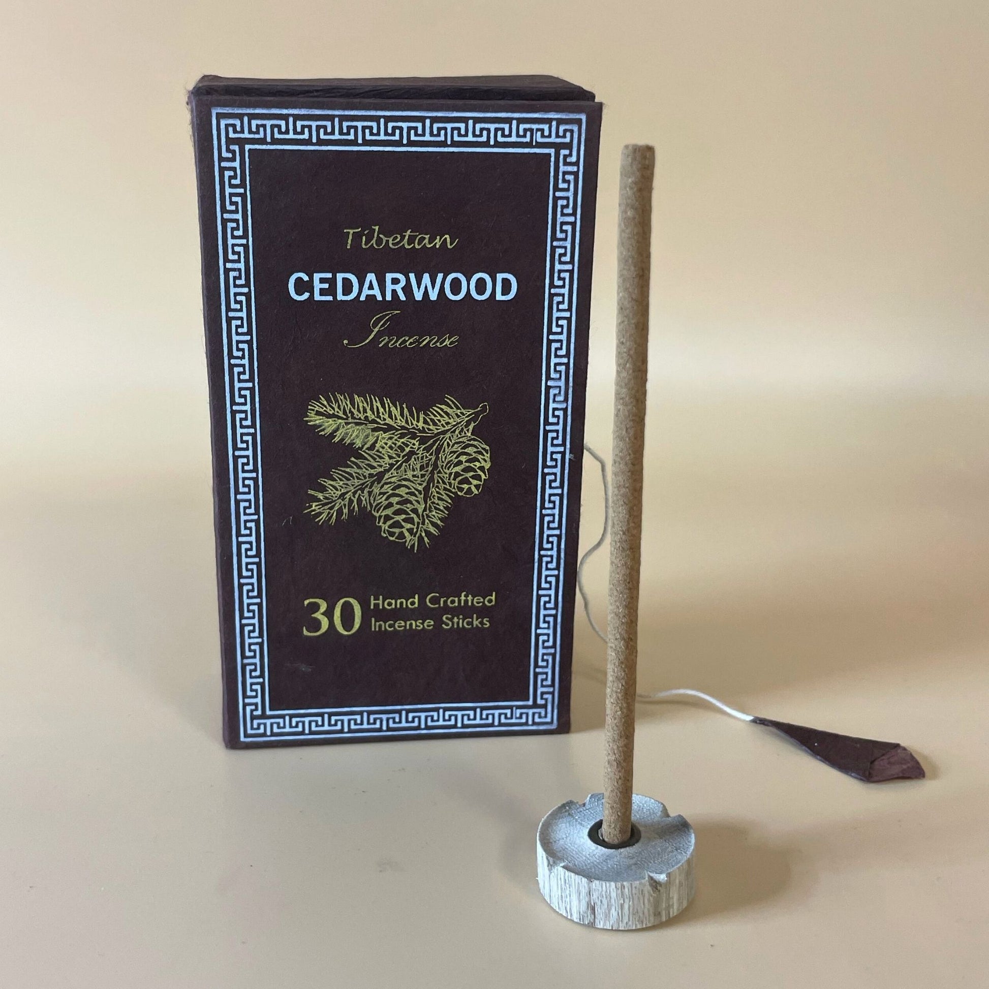 Set de regalo de incienso Himalayan Sugandhit Dhoop - Madera de cedro - Set de regalo de incienso Himalaya Sughandit Dhoop