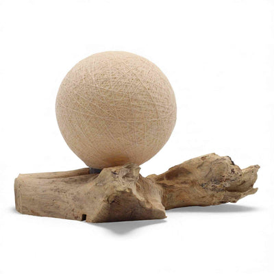 Spherical Shade Table Lamp - Cream