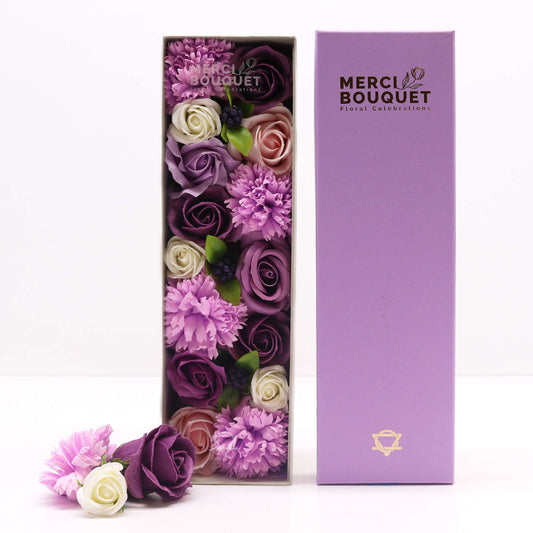 Long Box - Lavender Rose and Carnation