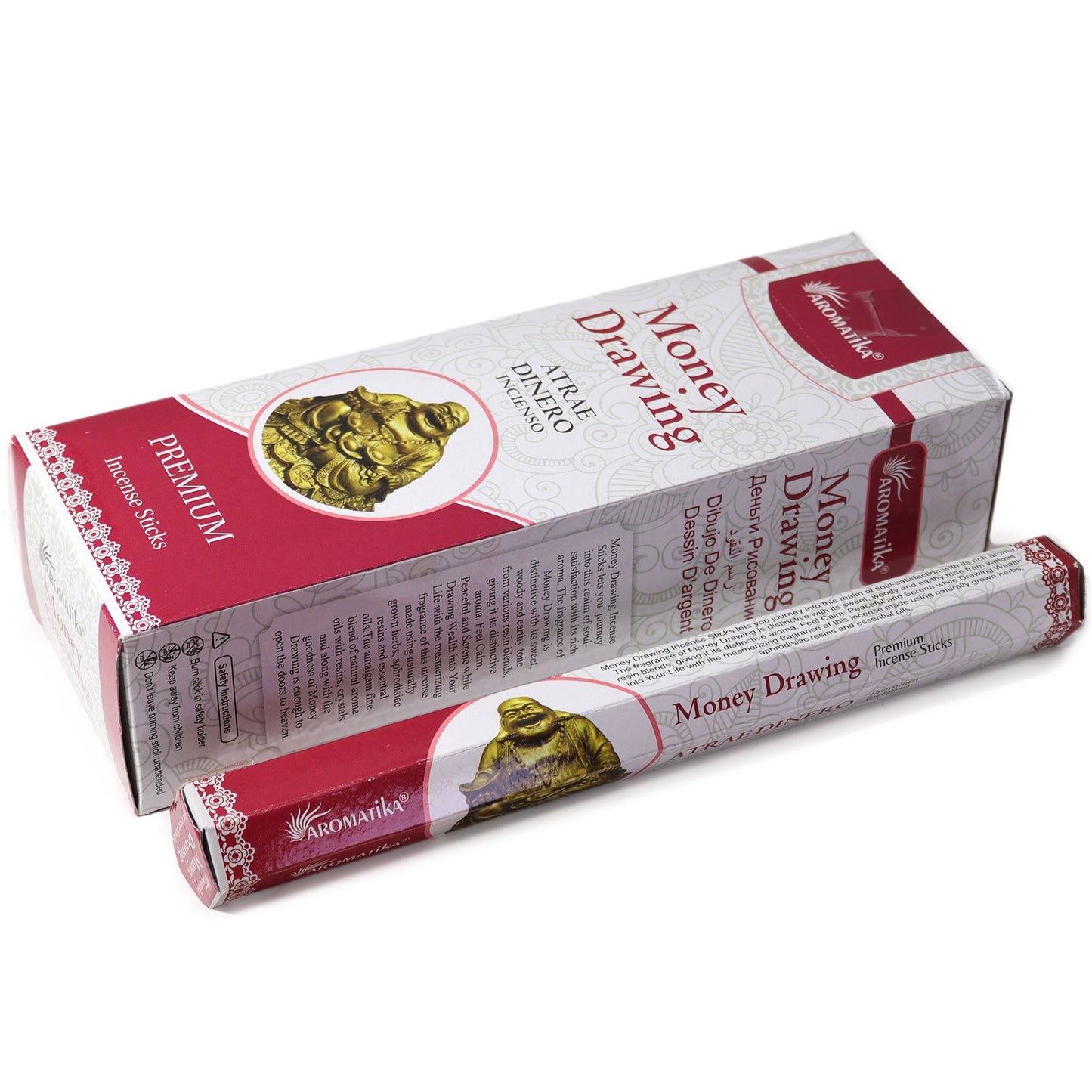 Incienso Hexagonal sin Carbón de Aromatika - Atracción del Dinero - Incienso Aromatika sin carbón, Ethically Sourced