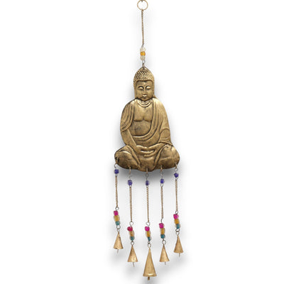 Indian Bells - 5 large Buddha bells+