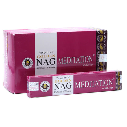 15g Incienso Dorado Nag - Meditación - Incienso Golden