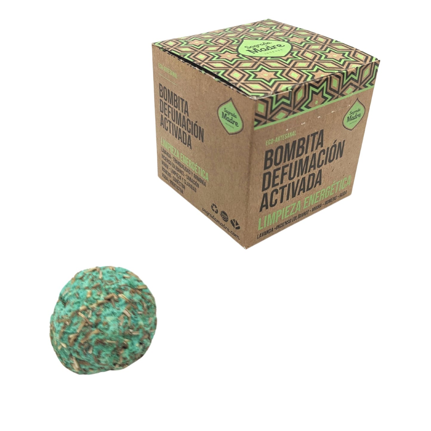 Caja de 8 Bombitas de Incienso Palo Santo