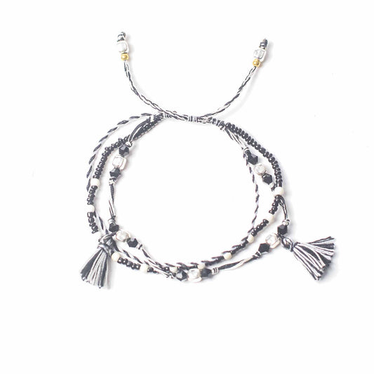 Temple cord bracelet - Balance of nature
