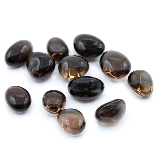 L Tumble Stones - Smoky Quartz - Piedras Naturales Irregulares