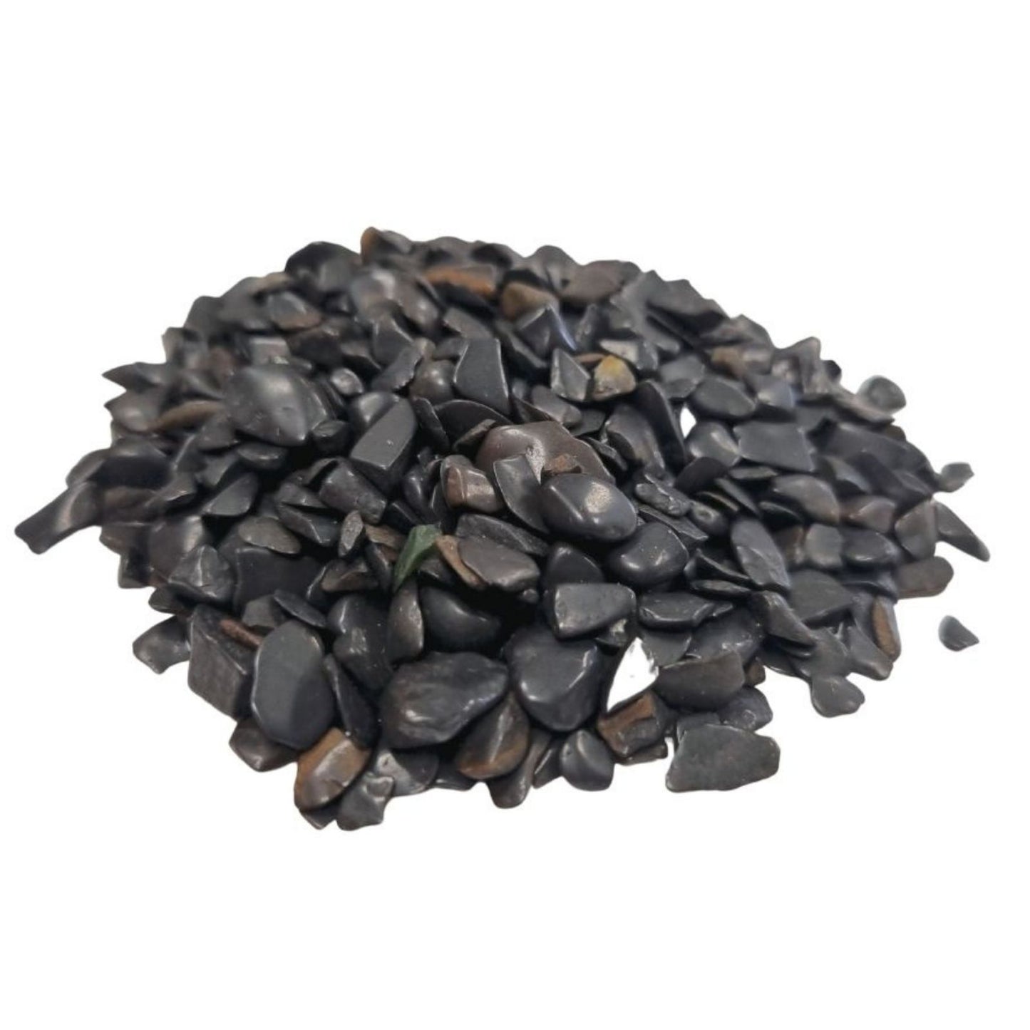 Black Tourmaline Gemstone Chips Bulk - 1KG - Gemas mixtas