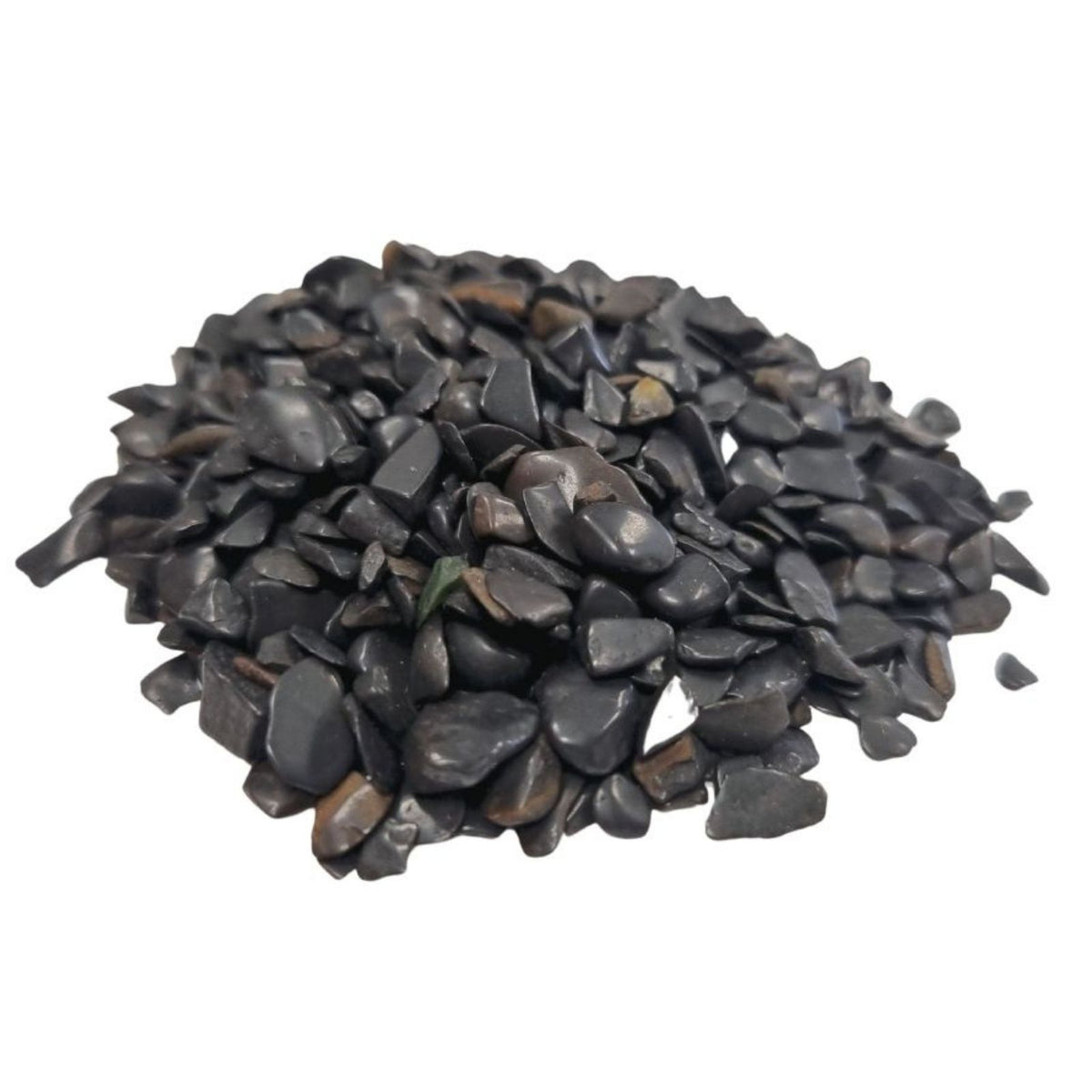 Black Tourmaline Gemstone Chips Bulk - 1KG - Gemas mixtas