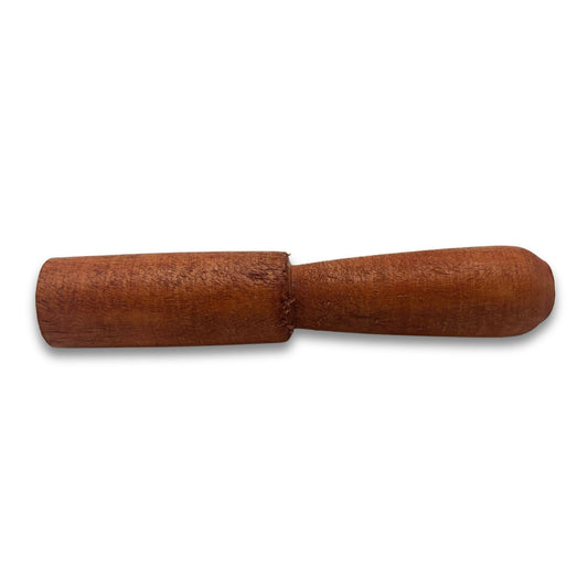 Palo de Madera - 13 cm - Mango Formado - sin cuero