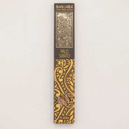 Incienso Banjara Extra Largo - Palo Santo - Incienso Banjara Extra Largo, Gift Packaging