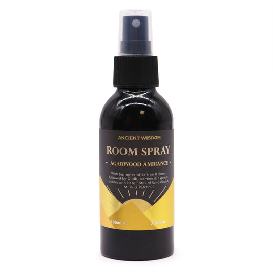Spray de Habitación Oudh - Ambiente de Madera de Agar 100ml - Spray de Habitación Oudh
