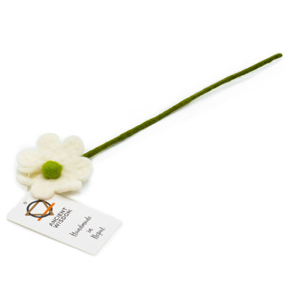 Flores de fieltro - Margarita (colores surtidos)