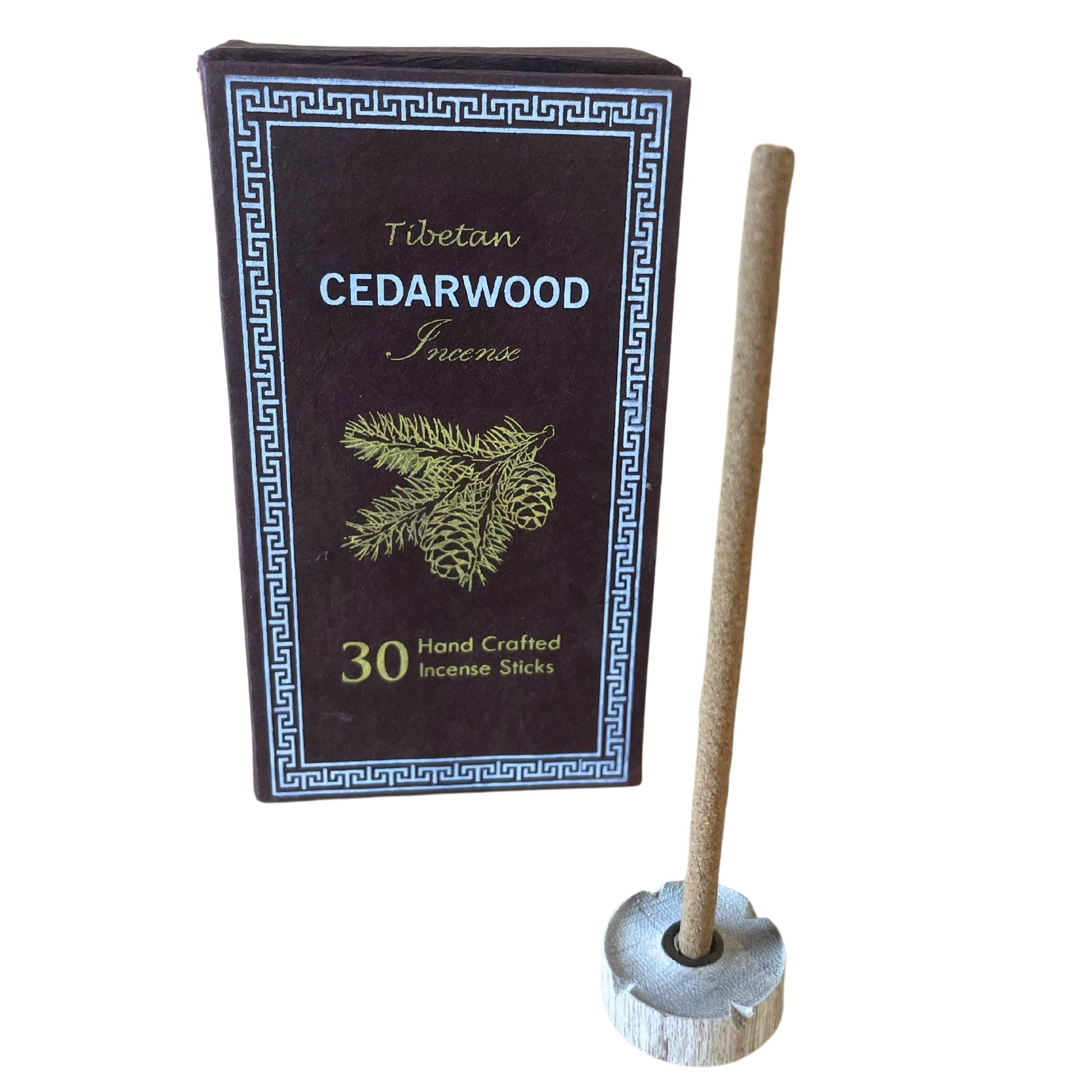 Set de regalo de incienso Himalayan Sugandhit Dhoop - Madera de cedro - Set de regalo de incienso Himalaya Sughandit Dhoop