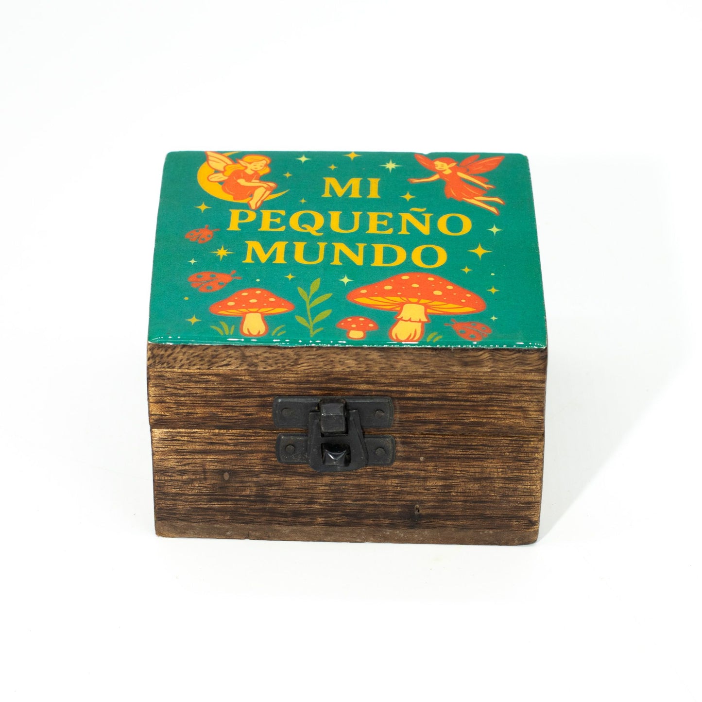 Pequeña caja esmaltada - Mi Pequeño Mundo