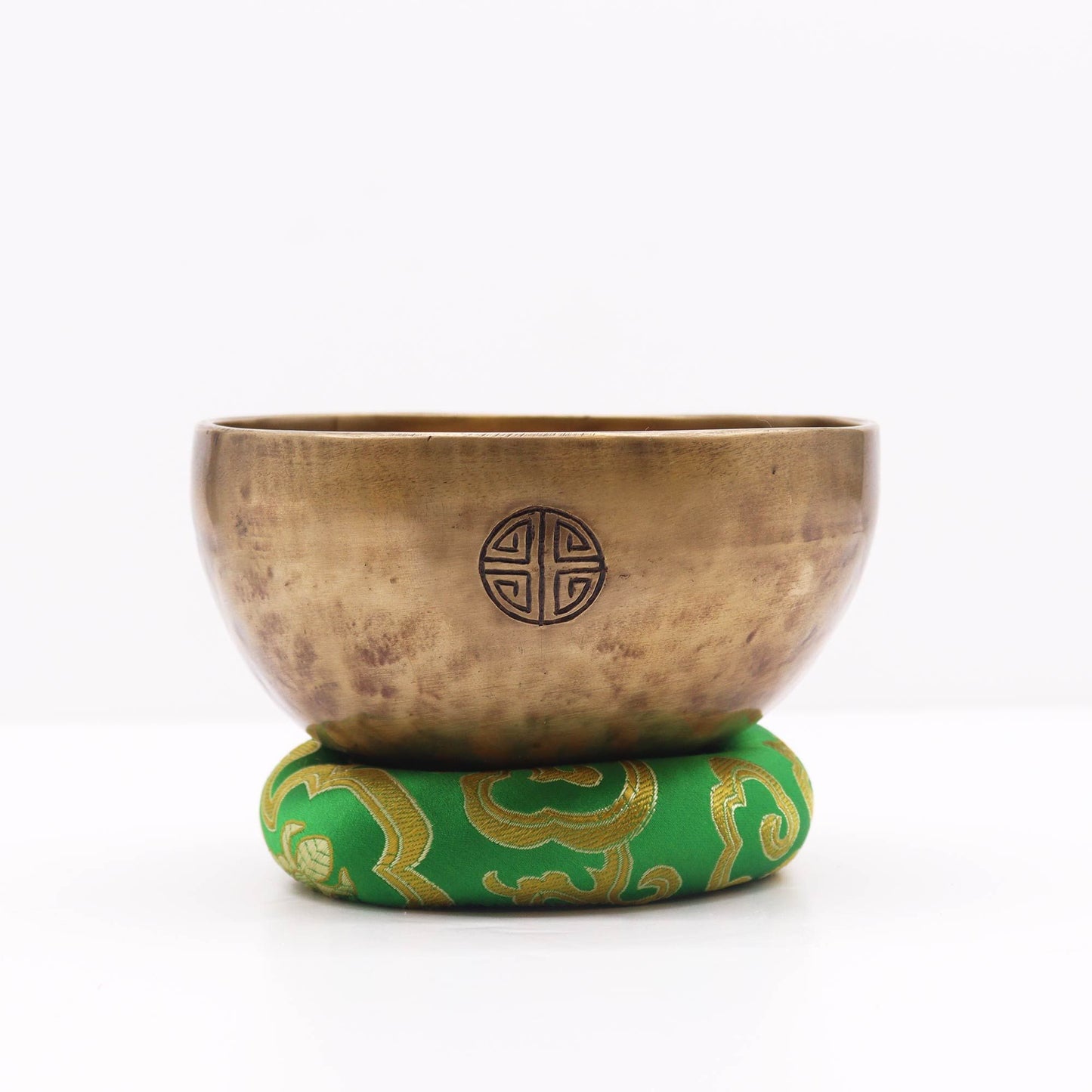 Cojín de aro de 10 cm (para cuenco tibetano de 12-14 cm) - Verde
