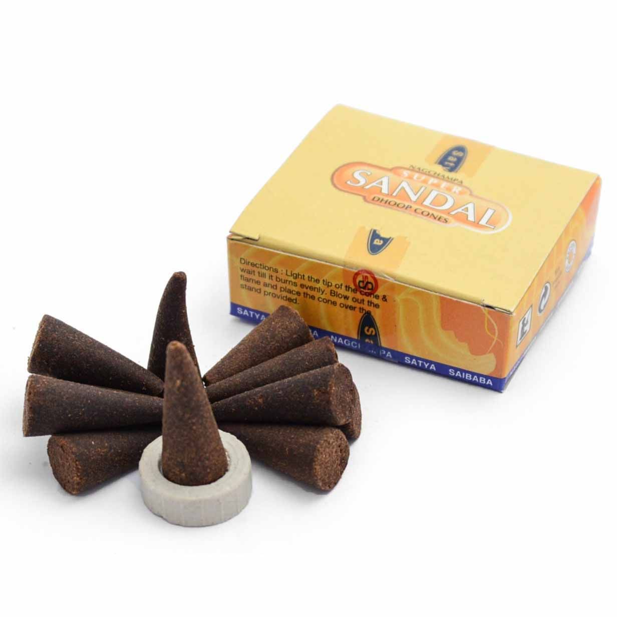 Sandal Dhoop Cones