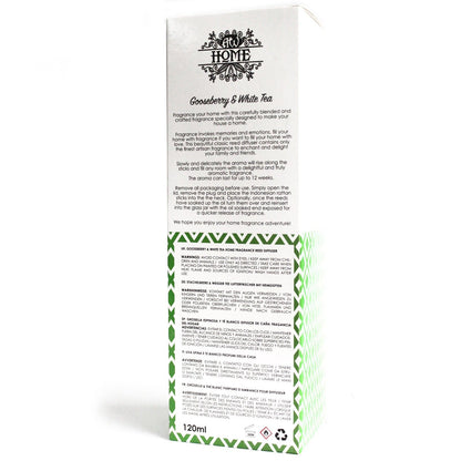 Difusor aromático 120ml - grosella y té blanco - Difusor aromático 120ml