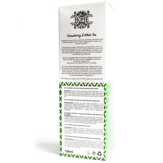 Difusor aromático 120ml - grosella y té blanco - Difusor aromático 120ml