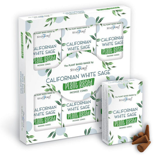 Conos de Incienso a Base de Plantas - Salvia Blanca de California