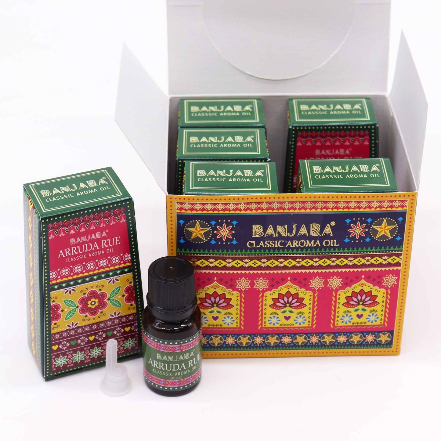 Aceite con Fragancia de la India Banjara 10ml - Arruda Rue - Aceites de Fragancias Indias 10ml