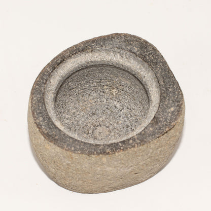 Maceta de piedra de río natural para enraizamiento - Pequeña (aprox 9x7cm)