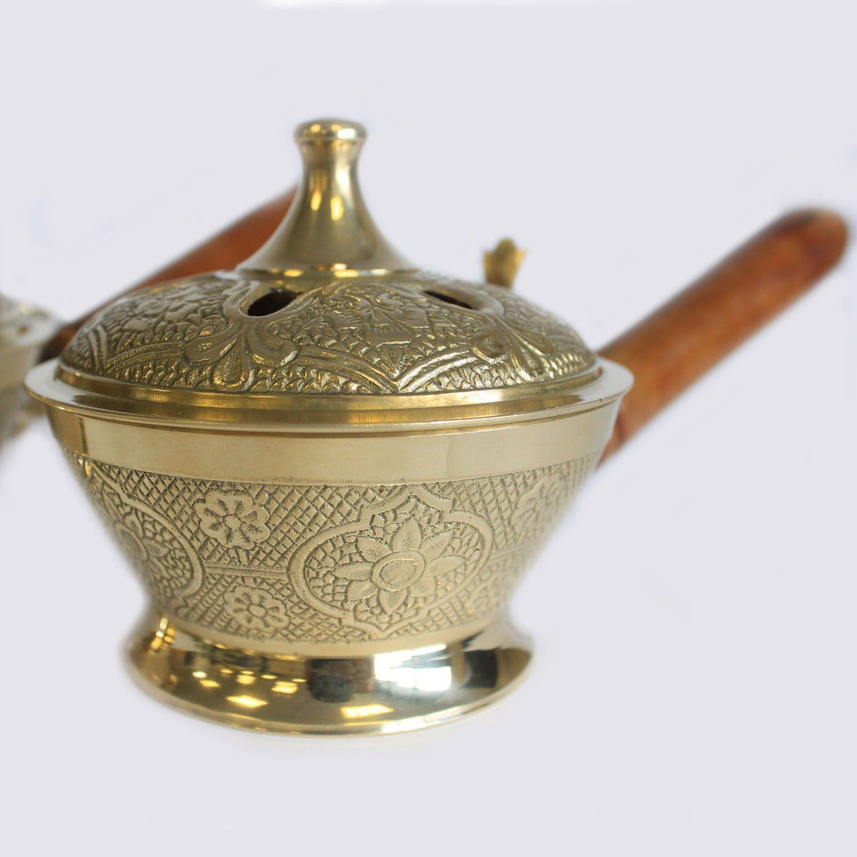 Incensario ornamentado - Quemadores de incienso de latón tradicionales, Artisan Product
