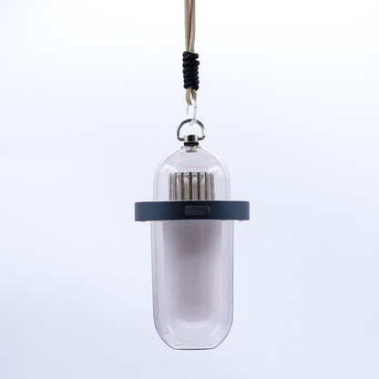 Lámpara con efecto de llama exterior - USB blanco - C recargable - Multicolor