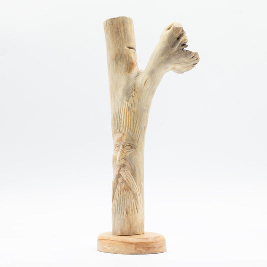 Talla en madera artesanal de parásito - Hombre Verde