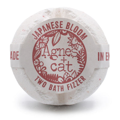 Agnes + Cat Tableta efervescente para baño - Flor Japonesa