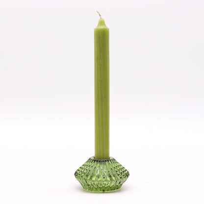 Portavelas reversible con diseño de flor para cena / vela de té - Jardín de Jade