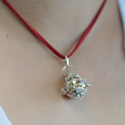 Silver Bell Angel - Magic - 18mm