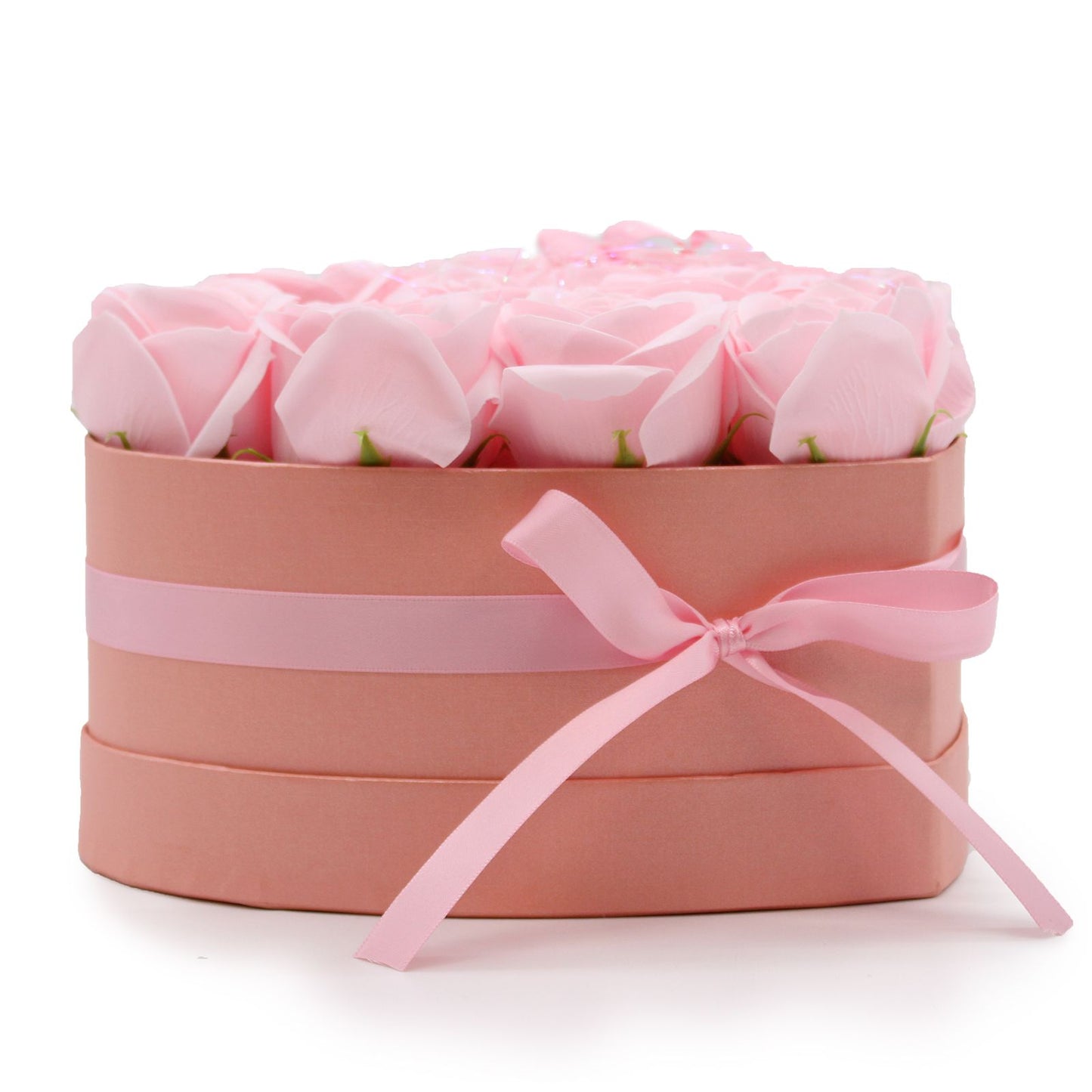 Caja de Regalo - Rosas de Jabón · 13 ud Rosa Corazón
