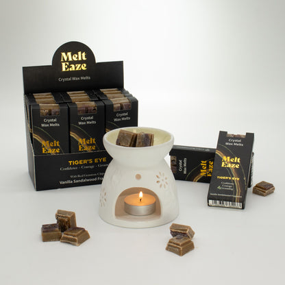 MeltEaze Wax Melts 50g - Tigereye Strength - Vainilla Sándalo