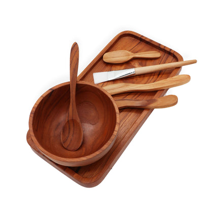 Kit de aplicación de arcilla/cera para spa