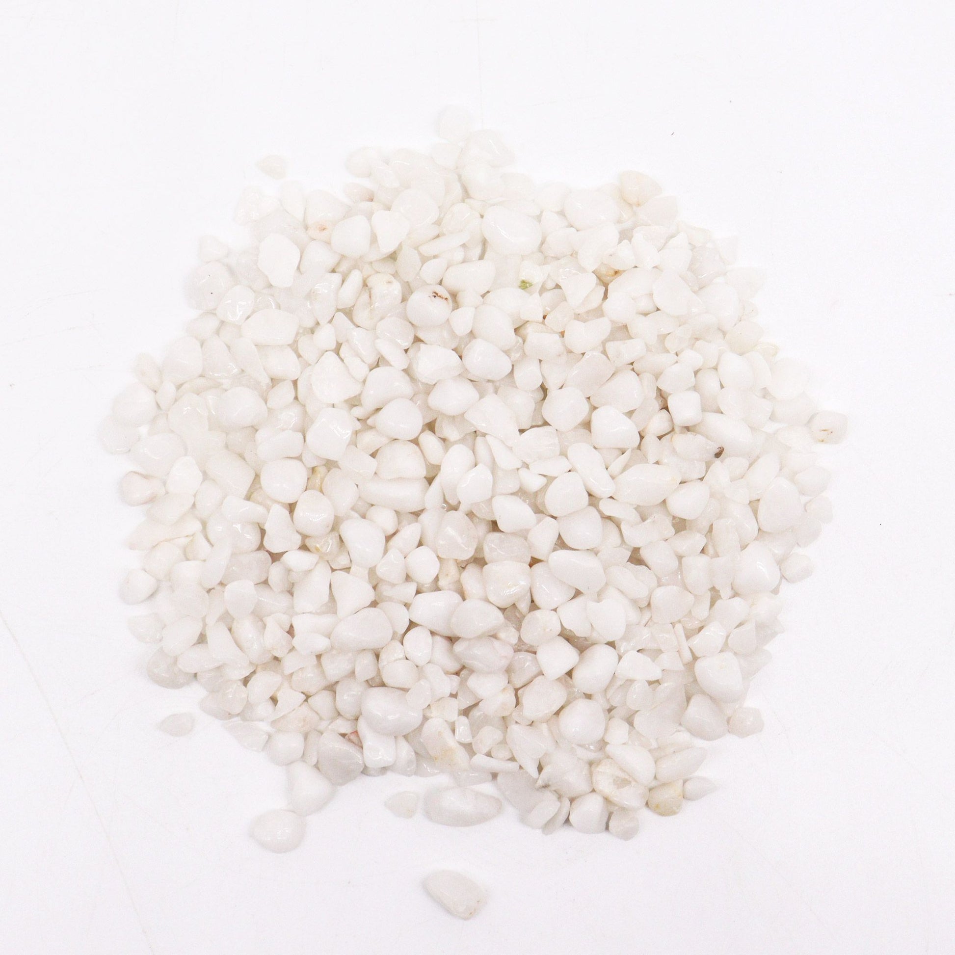 White Quartz Gemstone Chips Bulk - 1KG - Gemas mixtas