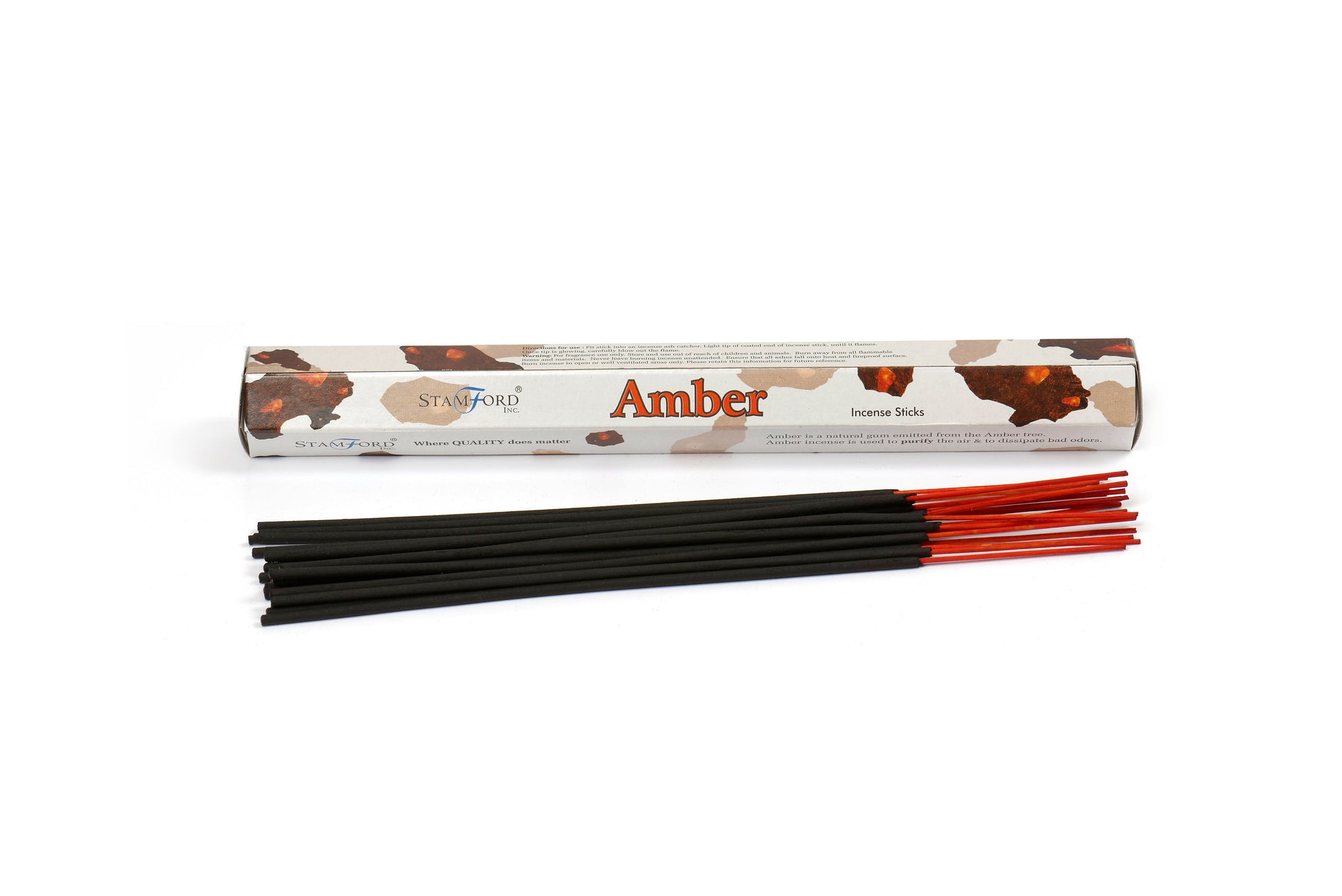 Amber  Premium Stamford Incense Sticks - Stamford Premium Incienso